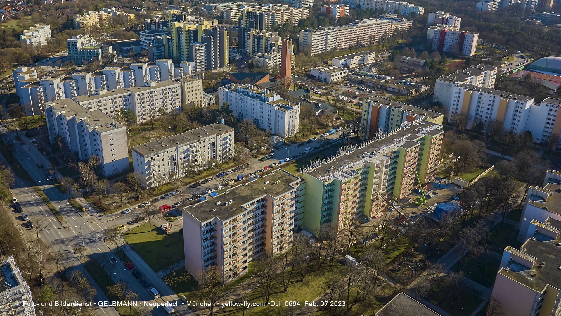 Sanierungen  in Neuperlach